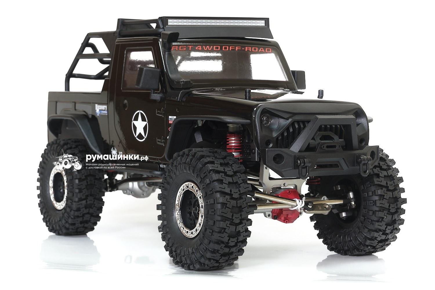 Радиоуправляемая машина для трофи RGT Rock Cruiser 4WD RTR масштаб 1:10  2.4G - EX86100PROV2 Купить с доставкой